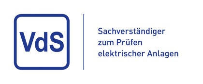 VdS anerkannter Sachverständiger zum Prüfen elektrischer Anlagen