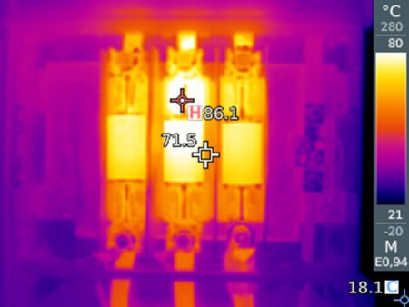 Thermografie-NH-Trenner-überlastet